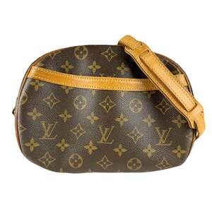 LOUIS VUITTON Brown Monogram Canvas Shoulder Bag